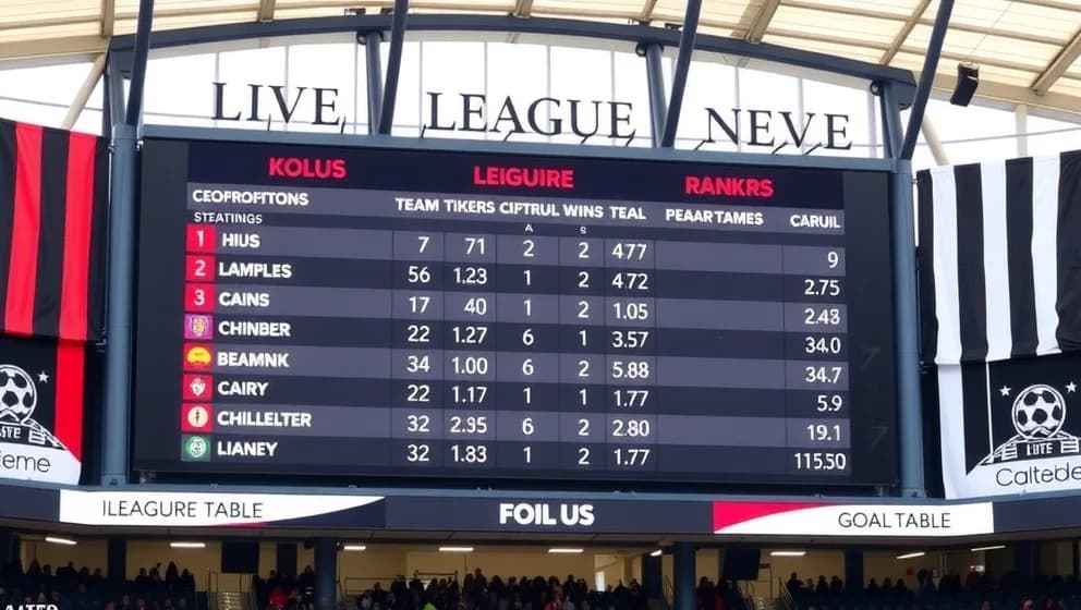 Arsenal mot Newcastle poängställning