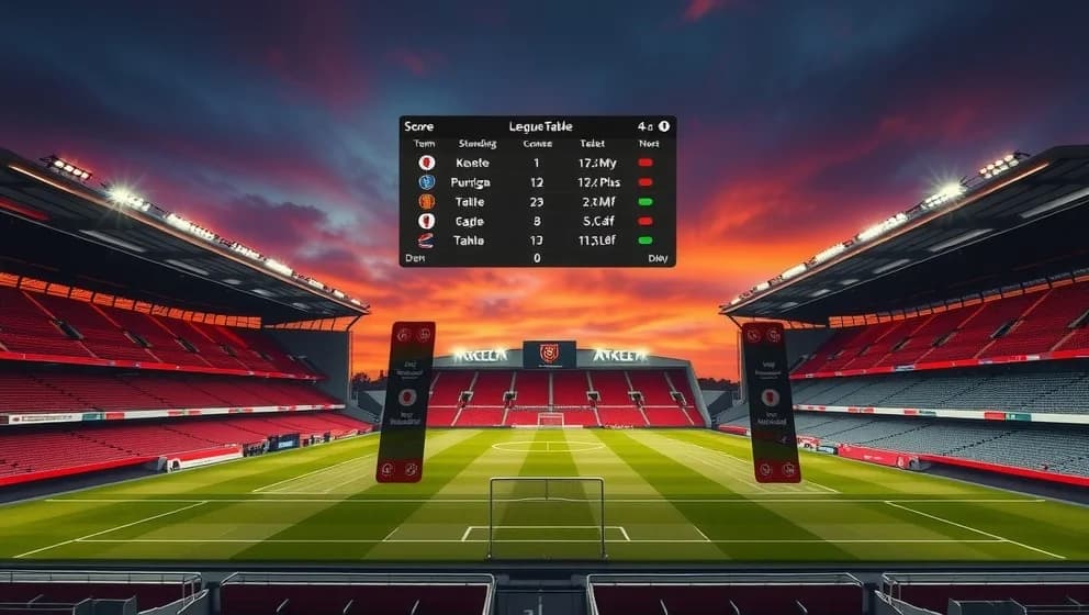 Arsenal mot Tottenham poängställning