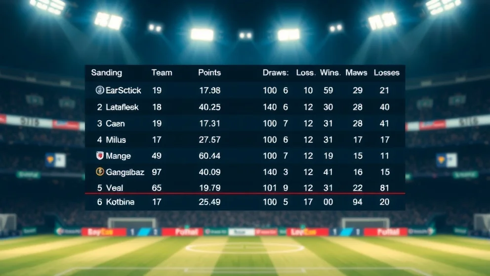Feyenoords poängställning just nu