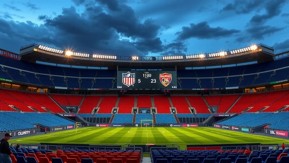 Poängställning Slavia Prag mot Barcelona