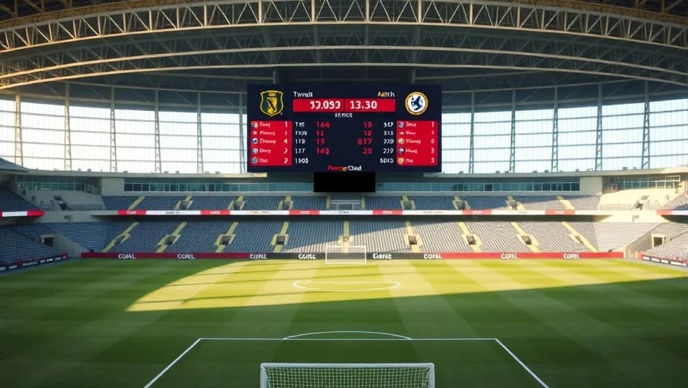 Poängställning Sunderland AFC mot Tottenham