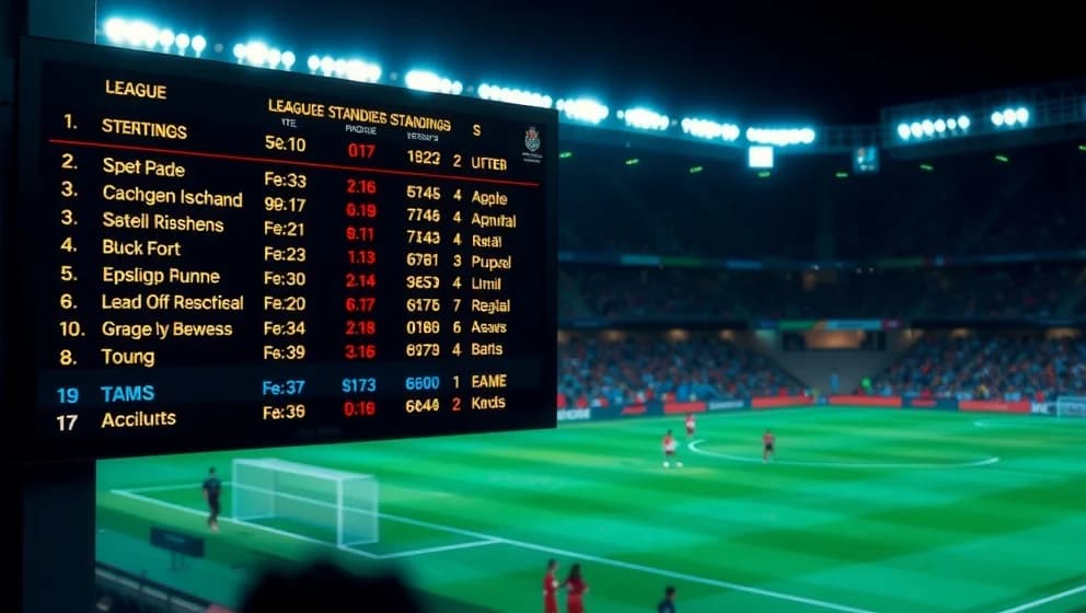 Poängställningen i 1. FC Köln just nu