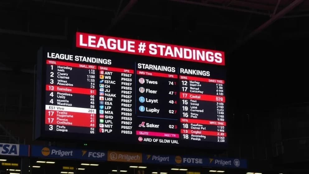 Poängställningen i Charlton Athletic FC just nu
