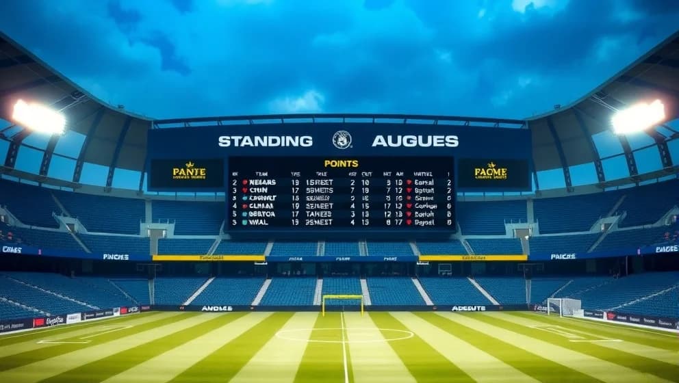 Poängställningen i RC Lens idag